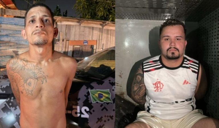 Dupla presa em Manaus diz que recebeu ordem do Rio de Janeiro para atacar evento de Roberto Cidade