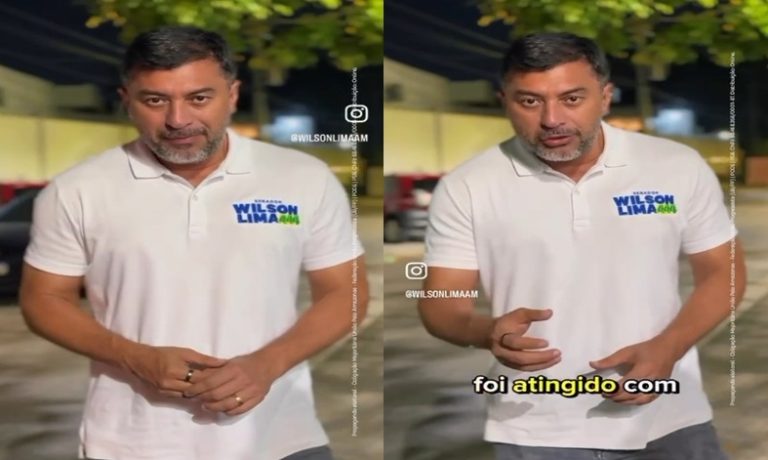 Atentado a tiros em evento político em Manaus deixa policial ferido e acende alerta para ameaças a Wilson Lima