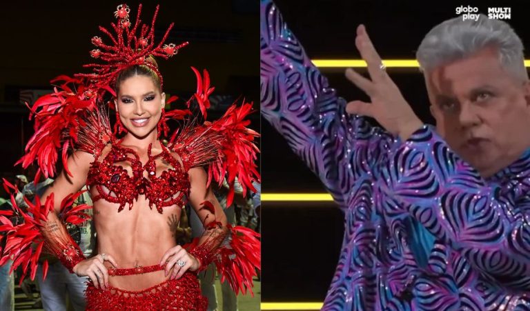 [Vídeo]: Milton Cunha detona performance de Virginia Fonseca como rainha de bateria da Grande Rio