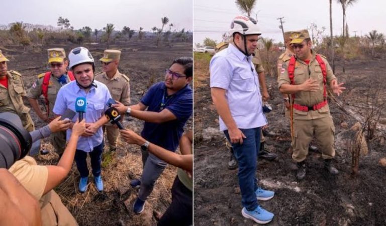 Amazonas recebe reforço federal após pedidos de apoio para combater incêndios florestais